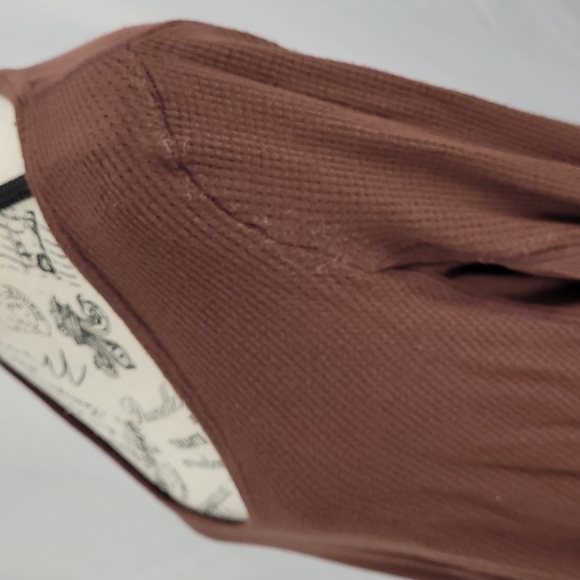 {We the free} p + s Long sleeve grunge look "destroyed" top - Picture 5 of 6